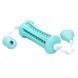 Игрушка для закладки лакомства с веревкой Derby Rubber Dog Chew Toy Stick, Голубой, Small