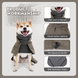 Стильное пальто для собак Wan Talk Stylish Cold Weather Coat, 60-70 см, 80-90 см, 3XL