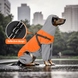 Дощовик для собак Wan Talk Dog Orange Raincoat з капюшоном, 66 см, 80-93 см, 3XL