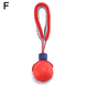 Інтерактивна іграшка для дресирування собак Derby Tug Ball Toy, Червоний