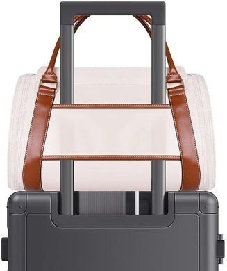 Роскошная кожаная переноска для кошек и маленьких собак Voyager Pet LVGB2412, 42х30х34 см