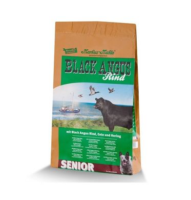 Сухий суперпреміум корм для літніх собак Markus-Muhle Black Angus Senior з яловичиною, 5 кг, Упаковка виробника, Сухий корм, Заводська