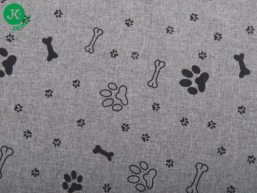 Кровать для собак JK Animals Grey Lux, 40х37х12 см, XS