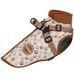 Зимова куртка для собак V.PET.B.R. Luxury Dog Jacket C519 Brown Paw, 38,5 см, 59 см, 37 см, 2XL