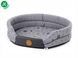 Кровать для собак JK Animals Grey Lux, 40х37х12 см, XS