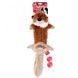 Игрушка для Собак Gigwi Plush Friendz Бобер с Двумя Сменными Пищалками 63 см, Large