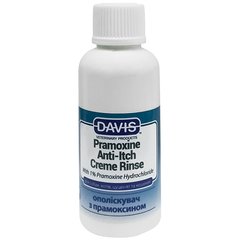Кондиціонер від сверблячки з 1% прамоксін гідрохлоридом Davis Pramoxine Anti-Itch Creme Rinse для собак і котів, 50 мл
