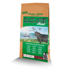 Сухий суперпреміум корм для літніх собак Markus-Muhle Black Angus Senior з яловичиною, 15 кг, Упаковка виробника, Сухий корм, Заводська