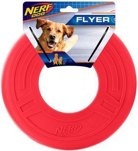 Фризби Nerf Dog Atomic Flyer, Красный, Medium/Large
