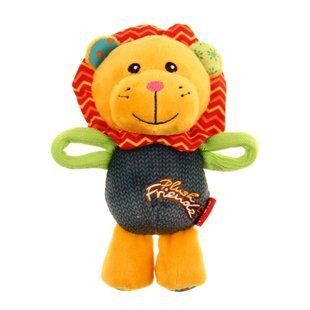 Игрушка для Собак Gigwi Plush Friendz Львенок с Пищалкой 16х8х8 см