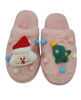Домашние тапочки All-One Home Santa, pink, 36/37, 23,5 см