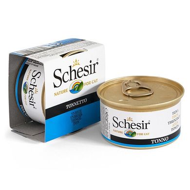 Консерви для котів Schesir Tuna з тунцем в желе 85 г