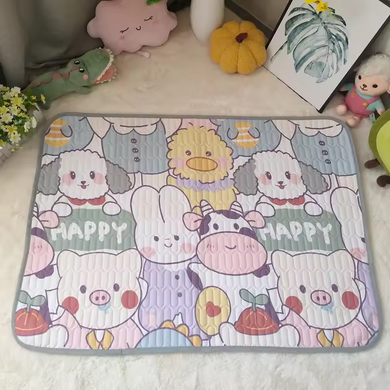 Багаторазова пелюшка Pelushka Happy animals, 100х120 см