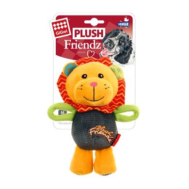 Игрушка для Собак Gigwi Plush Friendz Львенок с Пищалкой 16х8х8 см