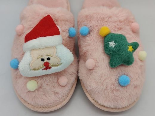 Домашние тапочки All-One Home Santa, pink, 36/37, 23,5 см