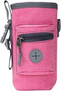 Сумка для выгула и тренировок собак Pilarmuture Dog Training Treat Pouch Rose Red