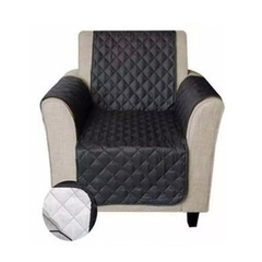 Высококачественный водонепроницаемый чехол на кресло Modern Sofa Cover Black, Черный, S: 53+183 см