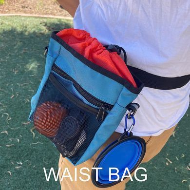Сумка для выгула и дрессировок собак Jalousie с миской и кликером