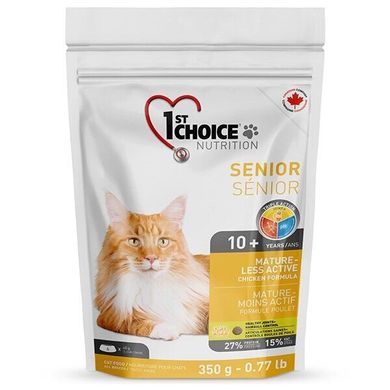 Сухой корм 1st Choice Senior Mature Less Aktiv для пожилых или малоактивных котов 5,44 кг