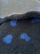 Килимок для собак Vetbed Anthracite & Blue Hearts, 80х100 см