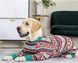 Піжама/попона для собак MIAODODO D15 Christmas striped, 42 см, 64 см, S