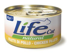 Консерва для котов LifeNatural Куриное филе (chicken), 85 г, 85 г