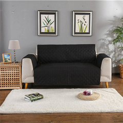 Высококачественный водонепроницаемый чехол на диван Modern Sofa Cover Black, Черный, 111х185 см