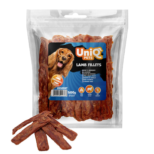 Лакомство для собак UniQ PETS Филе ягненка 500 г