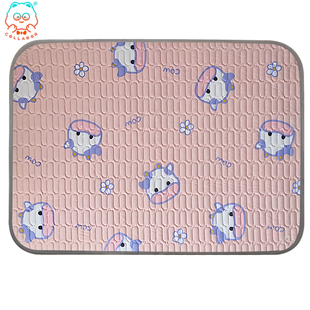 Многоразовая пеленка Pelushka Pink Cow, 100х120 см