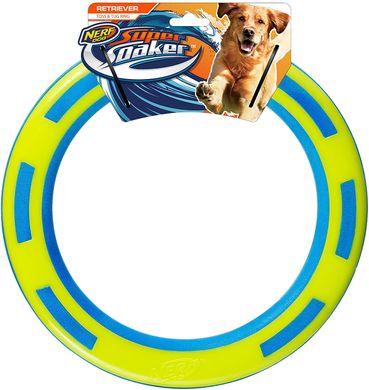 Легкий водостойкий фризби Nerf Dog Rubber & Foam Ring Dog Toy, Medium/Large