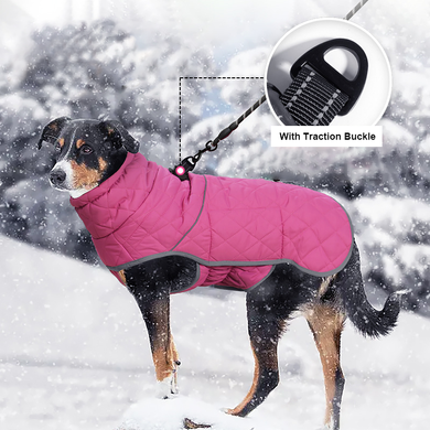 Зимняя куртка для собак Wan Talk High Quality Winter Dog Clothes, Navy Blue, 65 см, 80-93 см, 64 см, 3XL