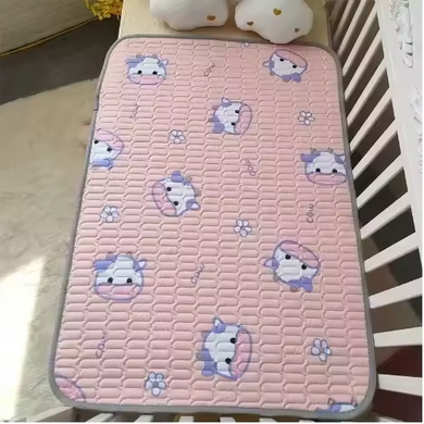 Багаторазова пелюшка Pelushka Pink Cow, 100х120 см