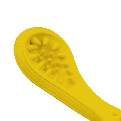 Іграшка для собак BronzeDog Jumble Дентал Ложка, Жовтий, Medium