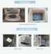Плюшевая лежанка Люпосанчик Grey Plush Pet Bed для котов и собак, d - 40 см, XS
