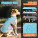 Летний охлаждающий жилет для собак Derby Summer Dog Cooling Harness PA0360-2 Blue, 35 см, 42-50 см, 30-36 см, S