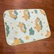 Многоразовая пеленка Pelushka Mint Foxes, 50х70 см