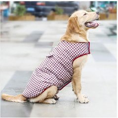 Зимнее пальто для собак Segarty в клетку, 17 см, 33 см, 20 см, XS