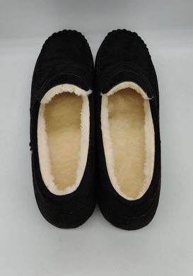 Повсякденні теплі мокасини Black, 38, 23,5 см