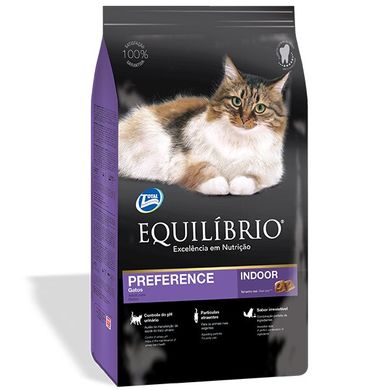 Сухий суперпреміум корм Equilibrio Equilibrio Cat Adult Preference для вибагливих котів 500 г