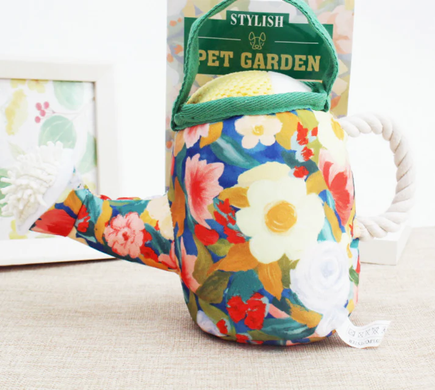 Мягкая игрушка для собак Derby Pet Garden - Kettle Shaped Dog Plush Toy with Rope