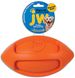 Футбольный мяч для собак JW Pet iSqueak Funble, Оранжевый, Large