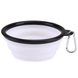 Силіконова складна дорожня миска Derby Food Grade TPE Collapsible Dog Bowl, Білий, 350 мл