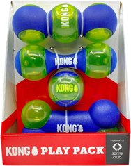 Набір іграшек для собак KONG Squeezz Action Play Pack, 4 pcs.