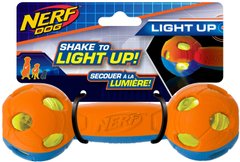 Светящаяся гантеля для собак Nerf Dog 7in LED Bash Barbell