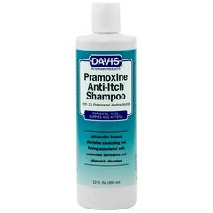 Шампунь от зуда с 1% прамоксин гидрохлоридом Davis Pramoxine Anti-Itch Shampoo для собак и котов, 355 мл