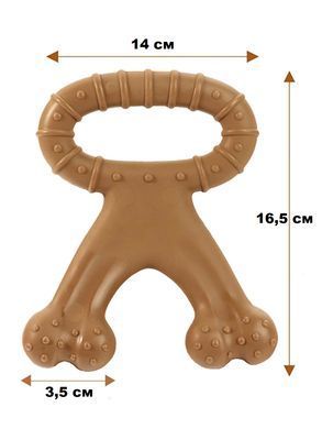Игрушка для жевания для собак Derby Double Bone Tug Toy