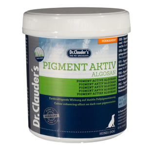 Харчова добавка для собак з темною пігментацією шерсті Dr.Clauder&rsquo;s Pigment Active Algosan, 400 г, Порошок