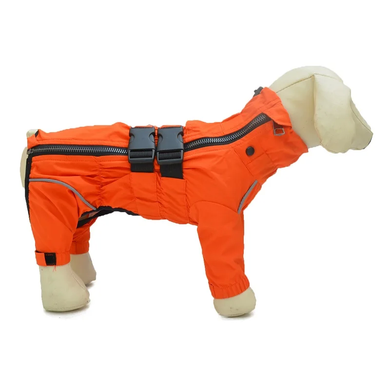 Комбинезон-дождевик для собак Derby Dog Suit Orange, 31-36 см, 31-41 см, 23-29 см, S