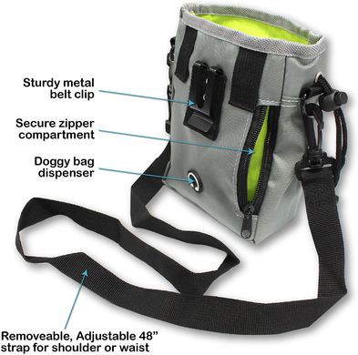 Сумка для выгула и дрессировок Dog Treat Bag khaki