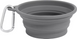 Силіконова складна дорожня миска Derby Collapsible silicone pet bowl, серый, 400 мл